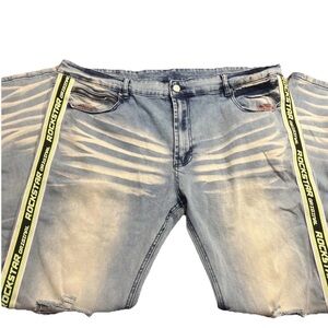 Rockstar Light Blue Relaxed Men's 44 Jeans